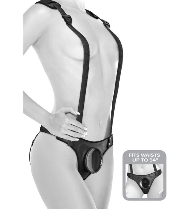 PIPEDREAMS - BODY DOCK STRAP-ON SUSPENDERS