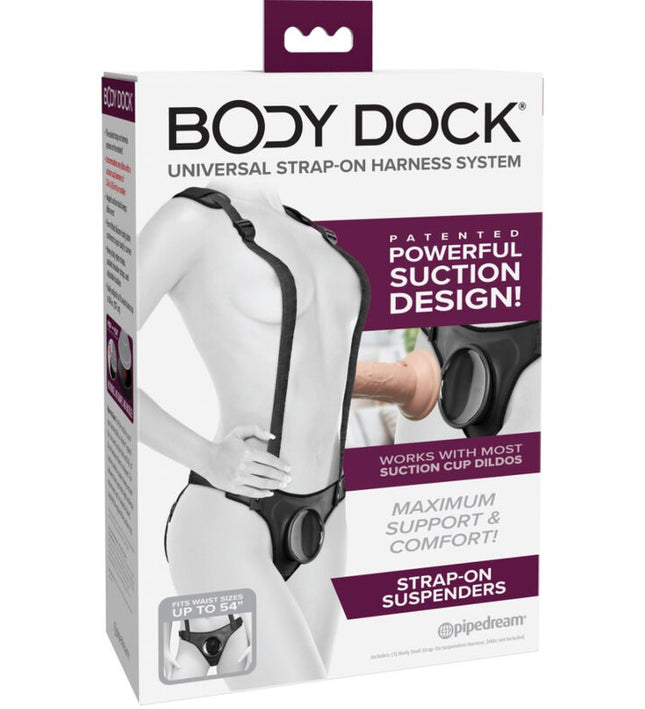 PIPEDREAMS - BODY DOCK STRAP-ON SUSPENDERS