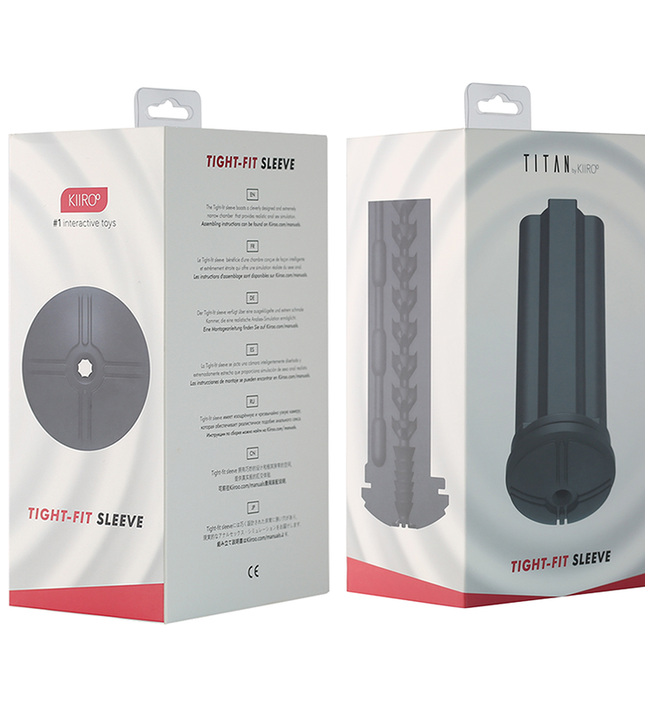 KIIROO - TITAN ANAL MASTURBATOR COVER MAXIMUM FIT