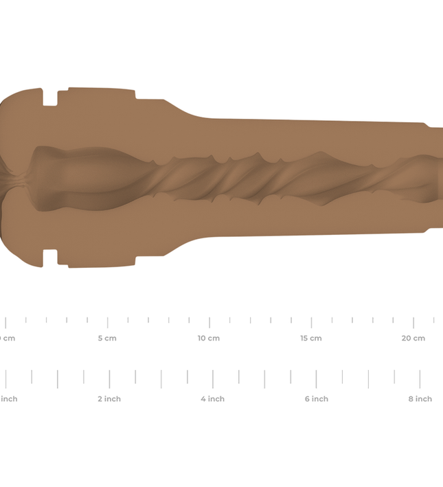 KIIROO - FEEL STROKER GENERIC BUTT MASTURBATOR - MID BROWN