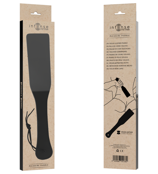 INTENSE - FETISH VEGAN LEATHER PADDLE