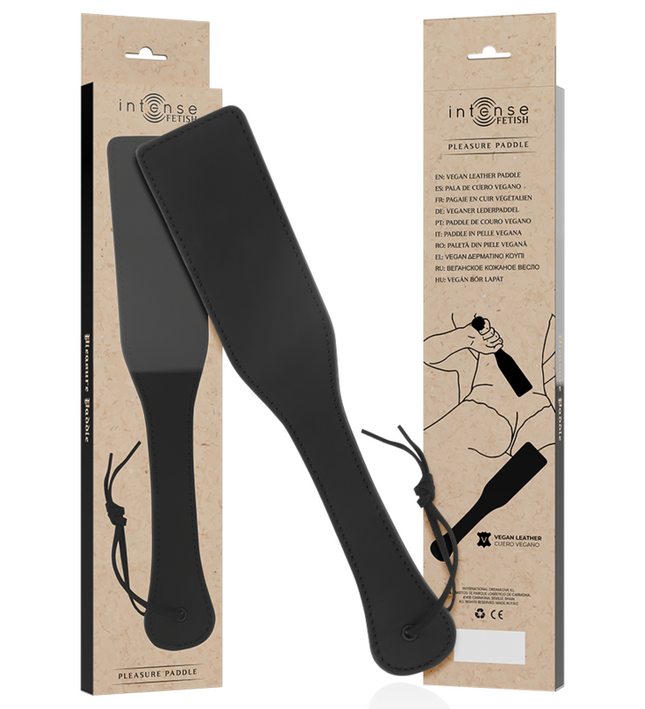 INTENSE - FETISH VEGAN LEATHER PADDLE
