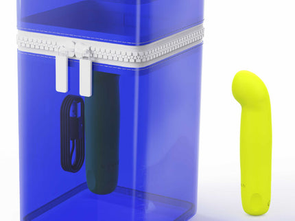 B SWISH - BCUTE CURVE INFINITE CLASSIC LIMITED EDITION RECHARGEABLE SILICONE VIBRATOR YELLOW