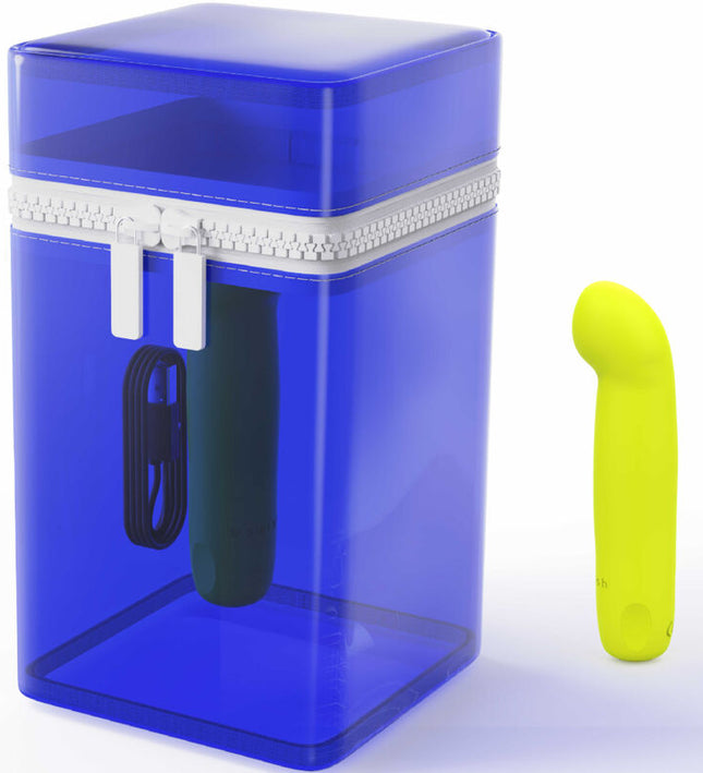 B SWISH - BCUTE CURVE INFINITE CLASSIC LIMITED EDITION RECHARGEABLE SILICONE VIBRATOR YELLOW