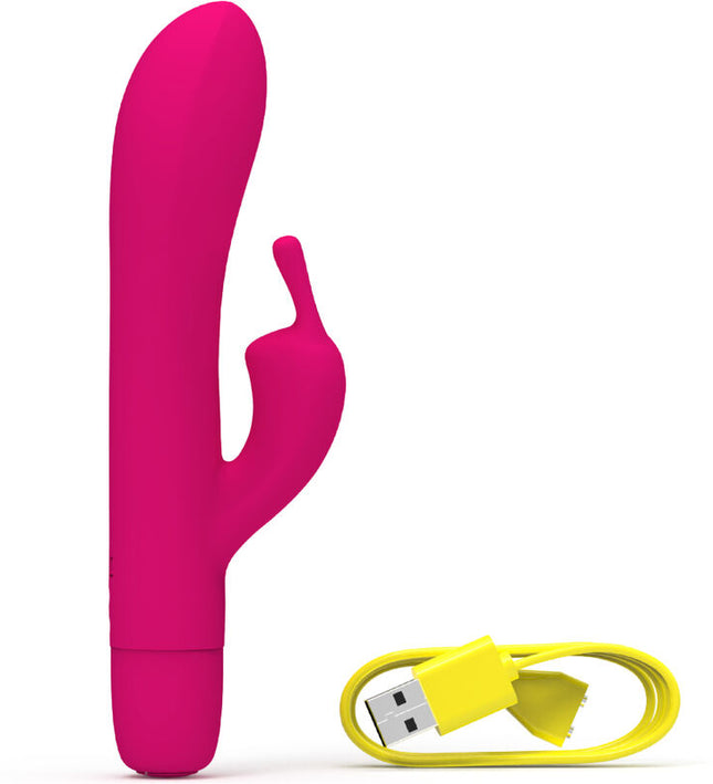 B SWISH - BWILD BUNNY INFINITE CLASSIC RECHARGEABLE VIBRATOR PINK SILICONE