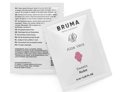 BRUMA - ALOE VERA SLIDING GEL SWEETS FLAVOR 6 ML