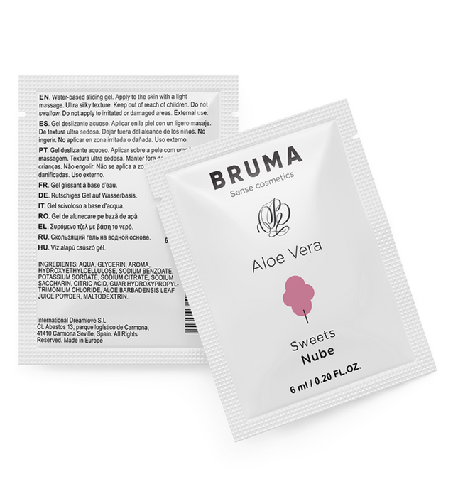 BRUMA - ALOE VERA SLIDING GEL SWEETS FLAVOR 6 ML