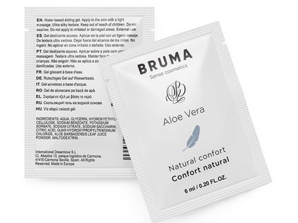 BRUMA - ALOE VERA SLIDING GEL NATURAL CONFORT 6 ML