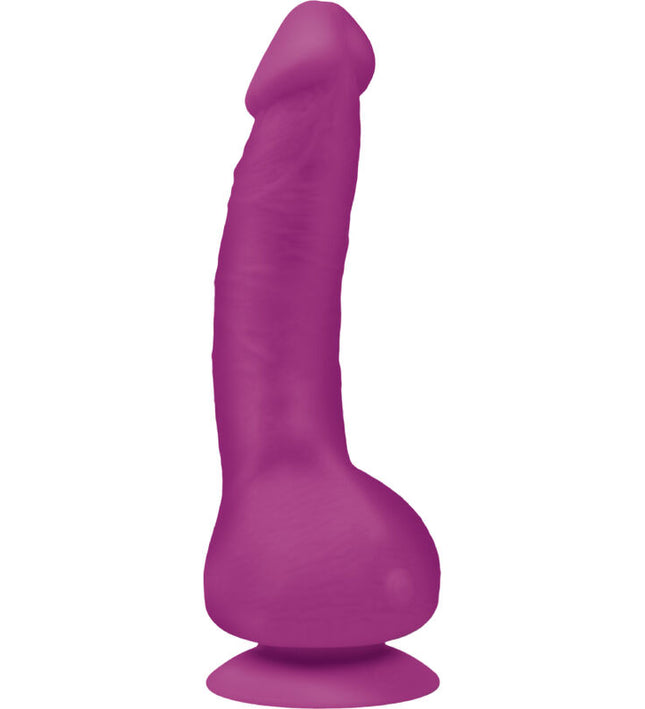 G-VIBE - GREAL MINI FUCHSIA SILICONE VIBRATOR DILDO