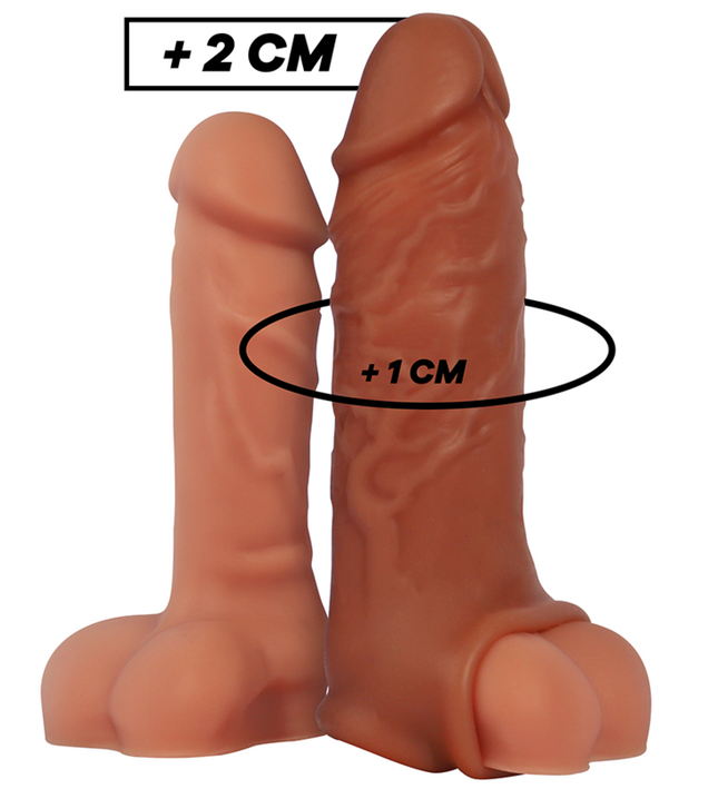 VIRILXL - LIQUID SILICONE V9 BROWN PENIS EXTENSION