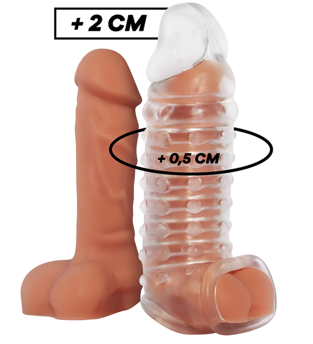 VIRILXL - PENIS EXTENSION AND SHEATH V11 TRANSPARENT