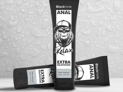 BLACK HOLE - WATER BASE GEL ANAL DILATION 150 ML