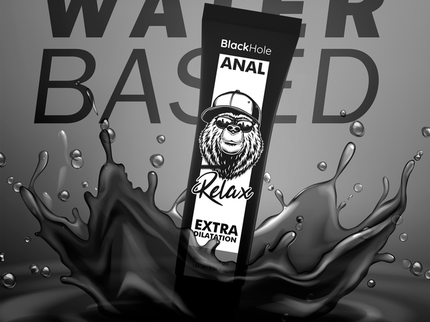 BLACK HOLE - WATER BASE GEL ANAL DILATION 150 ML