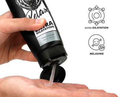 BLACK HOLE - WATER BASE GEL ANAL DILATION 250 ML