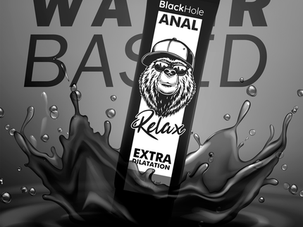 BLACK HOLE - WATER BASE GEL ANAL DILATION 250 ML