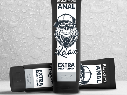 BLACK HOLE - WATER BASE GEL ANAL DILATION 250 ML