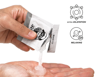 BLACK HOLE - WATER BASED GEL EXTRA DILATATION 6 ML SINGLE DOSE