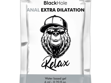 BLACK HOLE - WATER BASED GEL EXTRA DILATATION 6 ML SINGLE DOSE