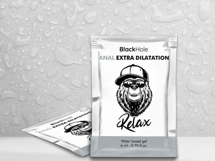BLACK HOLE - WATER BASED GEL EXTRA DILATATION 6 ML SINGLE DOSE