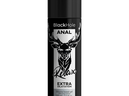 BLACK HOLE - GEL SILICONE BASE ANAL DILATION 100 ML