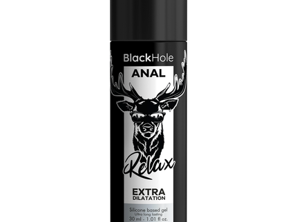 BLACK HOLE - GEL SILICONE BASE ANAL DILATION 30 ML