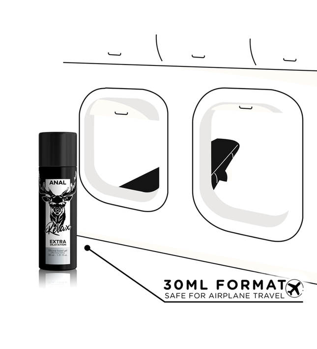 BLACK HOLE - GEL SILICONE BASE ANAL DILATION 30 ML