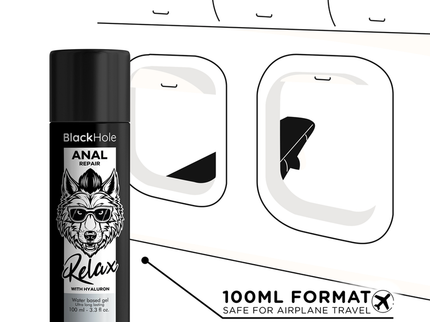 BLACK HOLE - ANAL REPAIR WATER BASED RELAX WITH HYALURON 100 ML