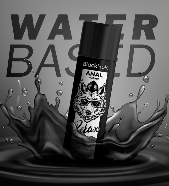 BLACK HOLE - ANAL REPAIR WATER BASED RELAX WITH HYALURON 100 ML