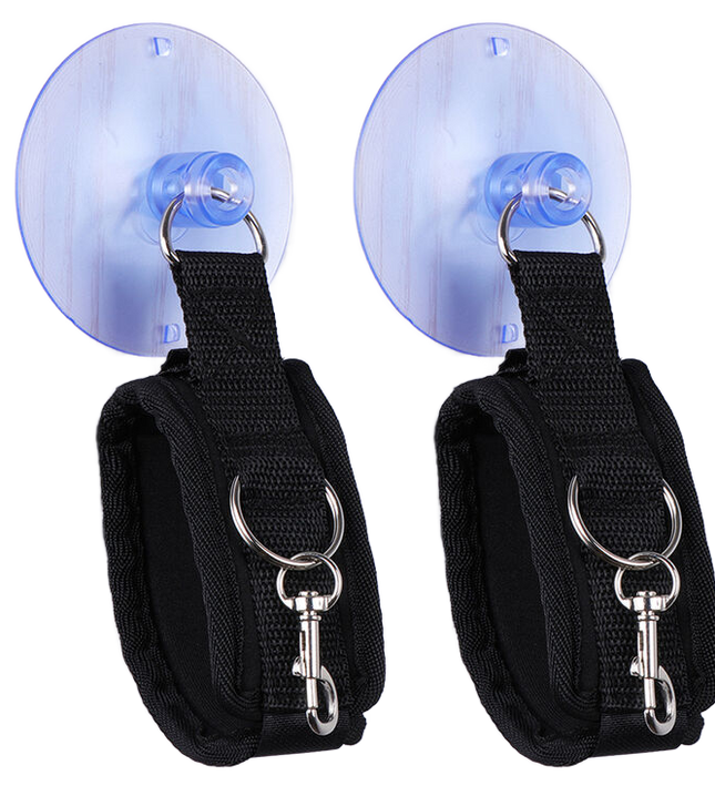 OHMAMA FETISH - SUCTION CUP WRIST RESTRAINTS