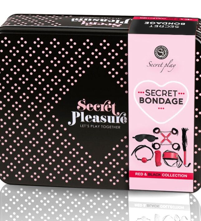 SECRETPLAY - BDSM SET 6 PCS RED COLLECTION