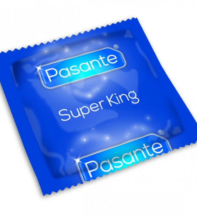 PASANTE - CONDOMS SIZE SUPER KING BAG 144 UNITS