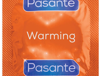 PASANTE - CONDOMS WARMING EFFECT BAG 144 UNITS
