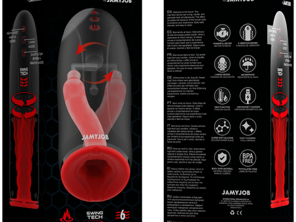 JAMYJOB - SWING-R HEATING EFFECT, SWING TECH AND VIBRATION MASTURBATOR