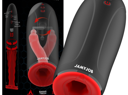 JAMYJOB - SWING-R HEATING EFFECT, SWING TECH AND VIBRATION MASTURBATOR