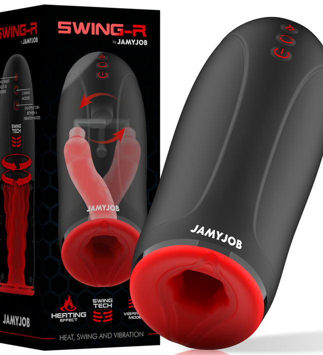 JAMYJOB - SWING-R HEATING EFFECT, SWING TECH AND VIBRATION MASTURBATOR