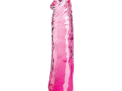 KING COCK - CLEAR REALISTIC PENIS 19.7 CM PINK