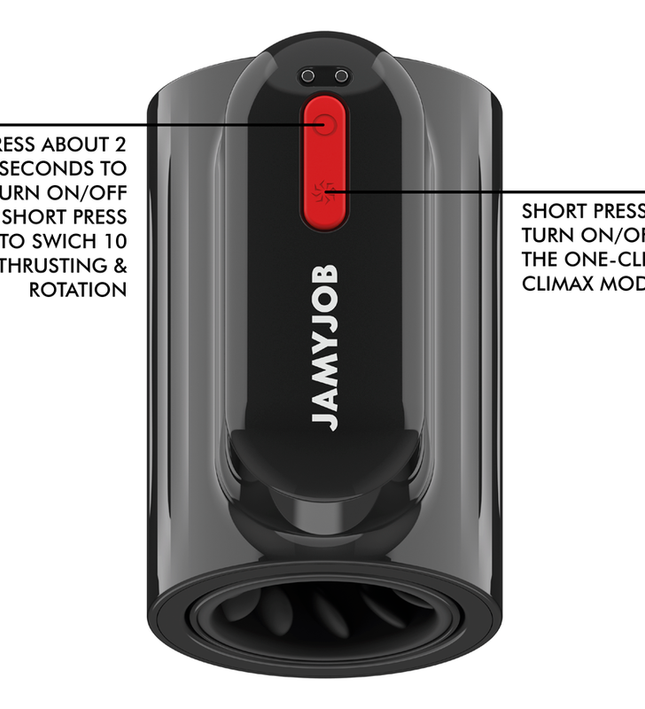 JAMYJOB - VORTEX THRUSTING AND 360 ROTATE TECH TURBO MODE MASTURBATOR