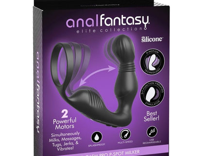 ANAL FANTASY ELITE COLLECTION - VIBRATING & RECHARGEABLE PROSTATE MASSAGER