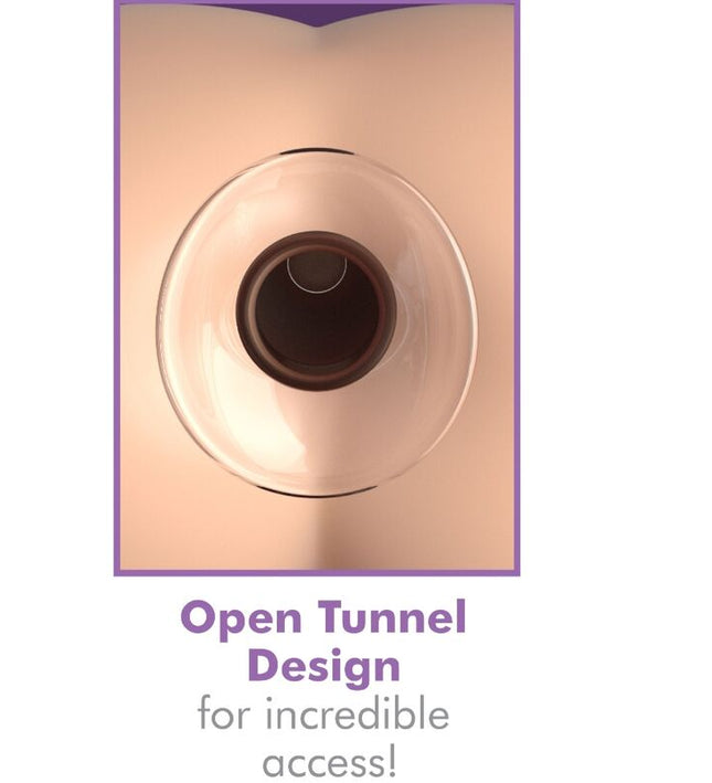 ANAL FANTASY ELITE COLLECTION - ANAL GAPER DILATOR FOR BEGINNERS CRYSTAL SIZE S