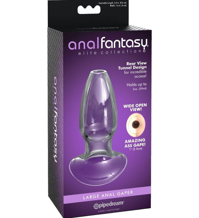 ANAL FANTASY ELITE COLLECTION - ANAL GAPER CRYSTAL DILATOR SIZE M