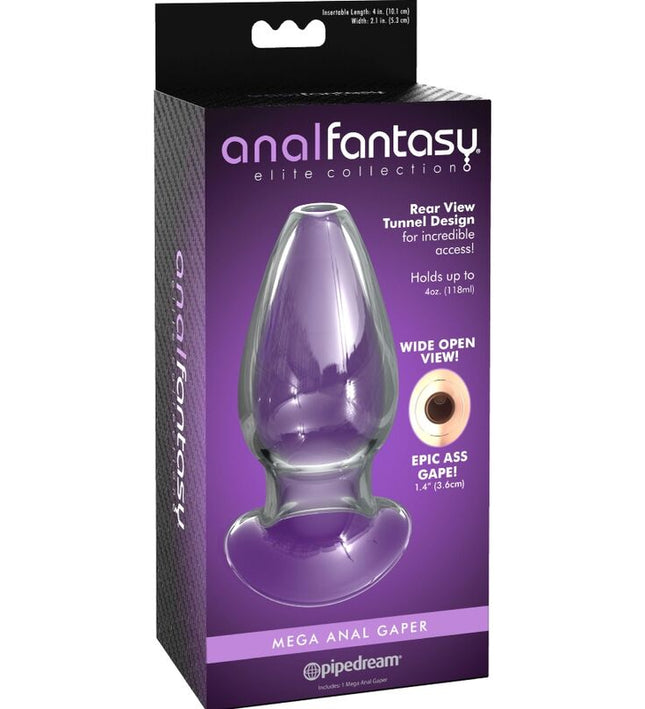 ANAL FANTASY ELITE COLLECTION - ANAL GAPER CRYSTAL DILATOR SIZE L