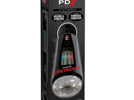 PDX ELITE - STROKER ULTIMATE MILKER 2 ROTATING & VIBRATOR