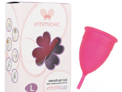 INTIMICHIC - MENSTRUAL CUP MEDICAL GRADE SILICONE - SIZE L