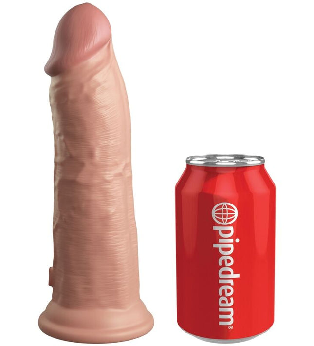 KING COCK - ELITE REALISTIC DILDO VIBRATING & SILICONE 20.3 CM