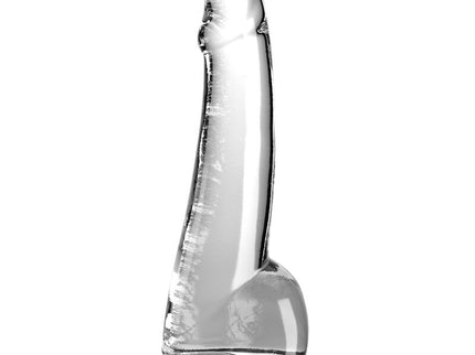 KING COCK - CLEAR DILDO WITH TESTICLES 19 CM TRANSPARENT