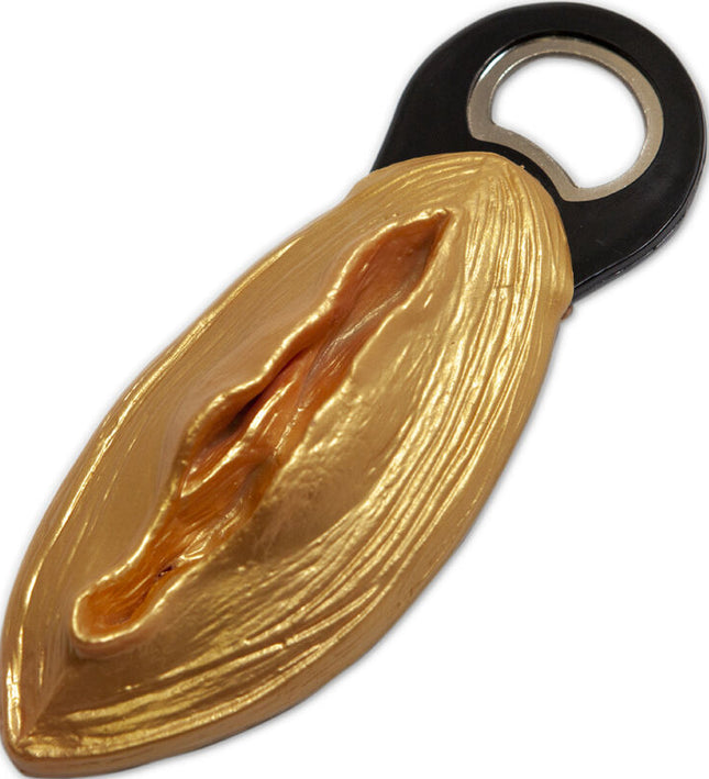 DIABLO PICANTE - BLACK GOLDEN VAGINA SHAPED OPENER