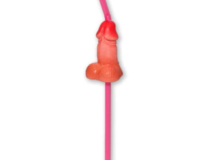 DIABLO PICANTE - BAG OF 5 NATURAL BIG PENIS STRAWS
