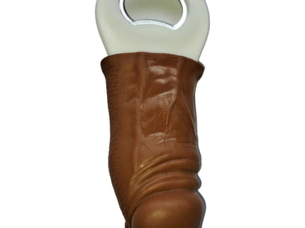 DIABLO PICANTE - BROWN RUBBER PENIS SHAPED OPENER