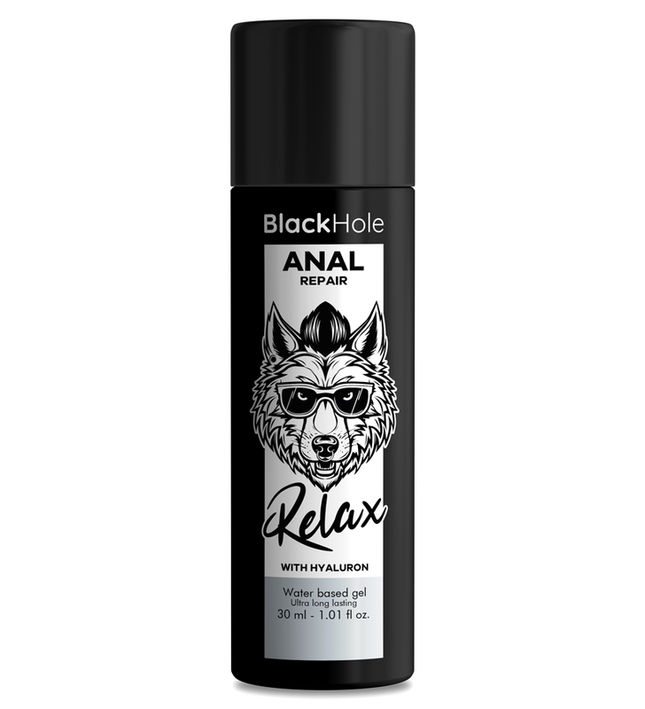 BLACK HOLE - ANAL REPAIR WATER BASED RELAX WITH HYALURON 30 ML
