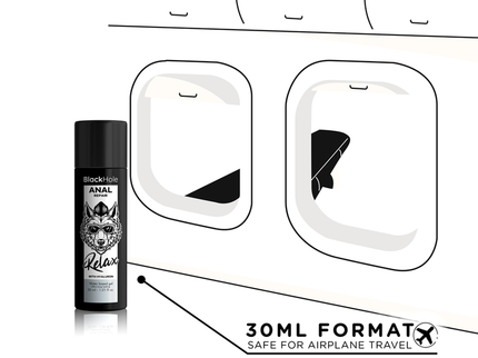 BLACK HOLE - ANAL REPAIR WATER BASED RELAX WITH HYALURON 30 ML